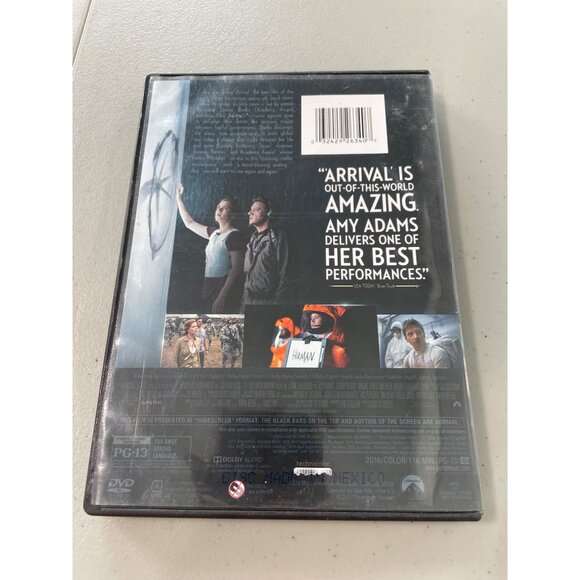 Arrival DVD 2016 Feature Film PG-13 Dolby Audio Amy Adams Jeremy Renner Forest W - Picture 2 of 6